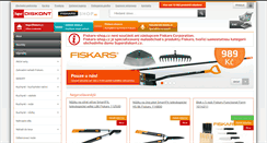 Desktop Screenshot of fiskars-shop.cz